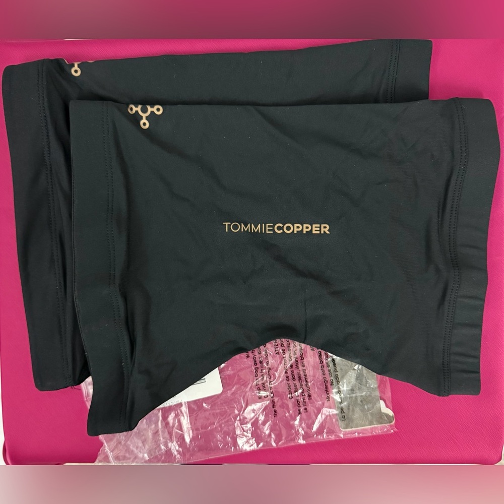 Tommie Copper Unisex Core Compression Knee Sleeves Black XXX LARGE (3X).     NWT - Picture 7 of 9